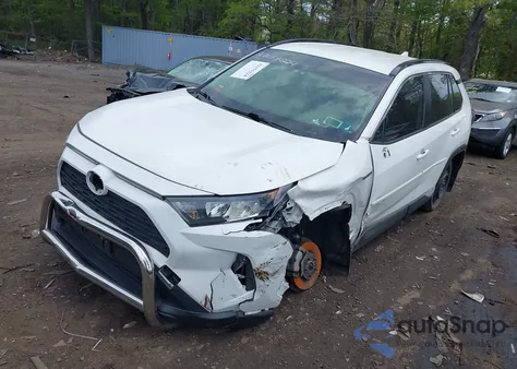 2021 Toyota Rav4 Hybrid Le из США, поврежденный, VIN JTMLWRFV3MD114964